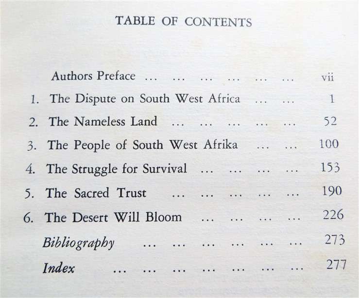 South West The Last Frontier in Africa - Eschel Roodie -  (1967) Hardcover