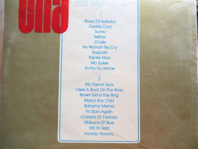 Vintage LP - The Magic of Boney M - 20 Greatest Hits