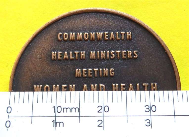 1995 Commonwealth Health Ministries in SA Medallion