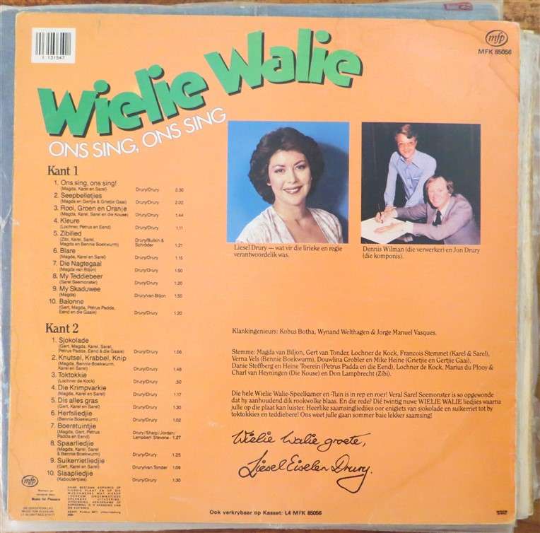 Wielie Walie - Vinyl LP - VG