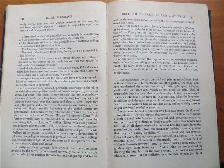 (1949) Ideal Marriage - Its Physiology & Technique 1st Ed. by Th. H.Van De Velde M.D