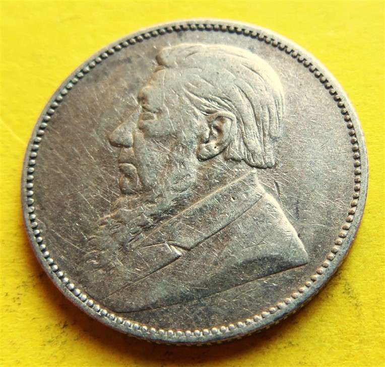 1897 ZAR 0.925 Silver 1/ Shilling Coin