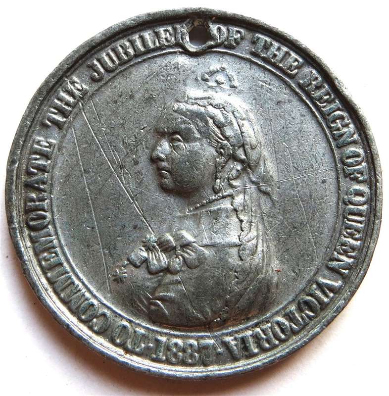 1883 Queen Victoria Jubilee Medallion