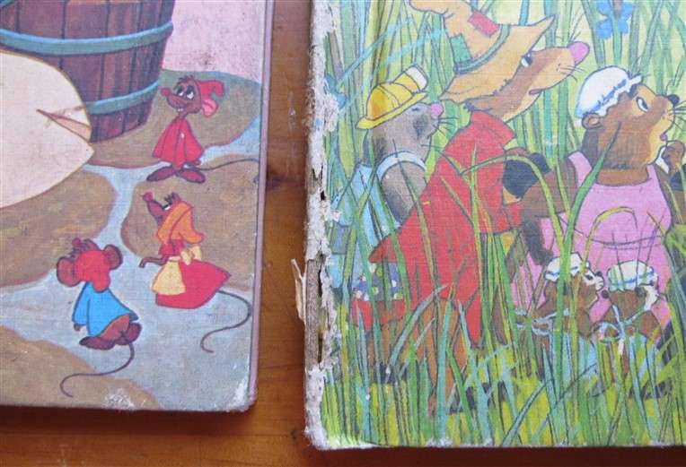 5 x Vintage Walt Disney Hardcover Books