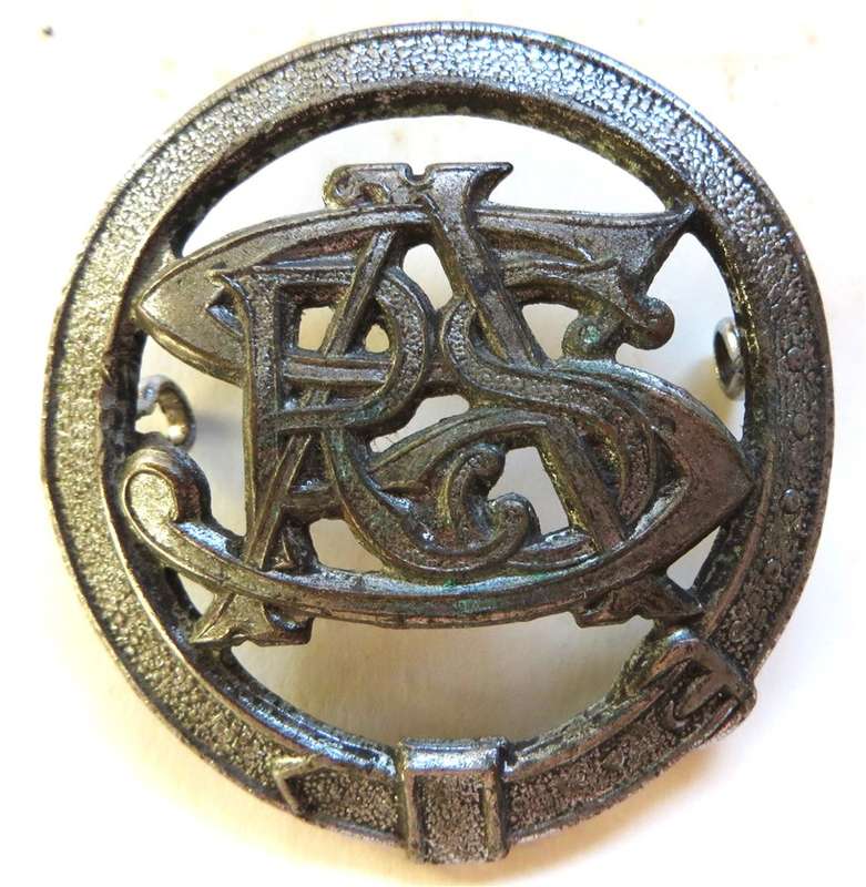 Vintage SAR / SAS Railways Badge +-45mm