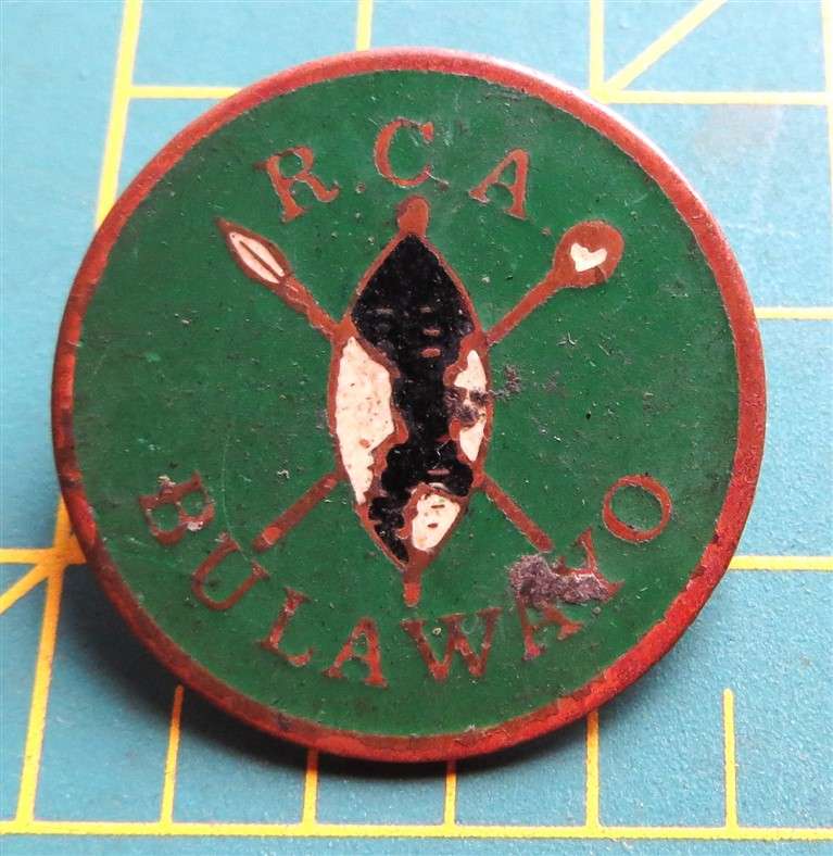 RCA Bulawayo Rhodesia Rally Club Badge