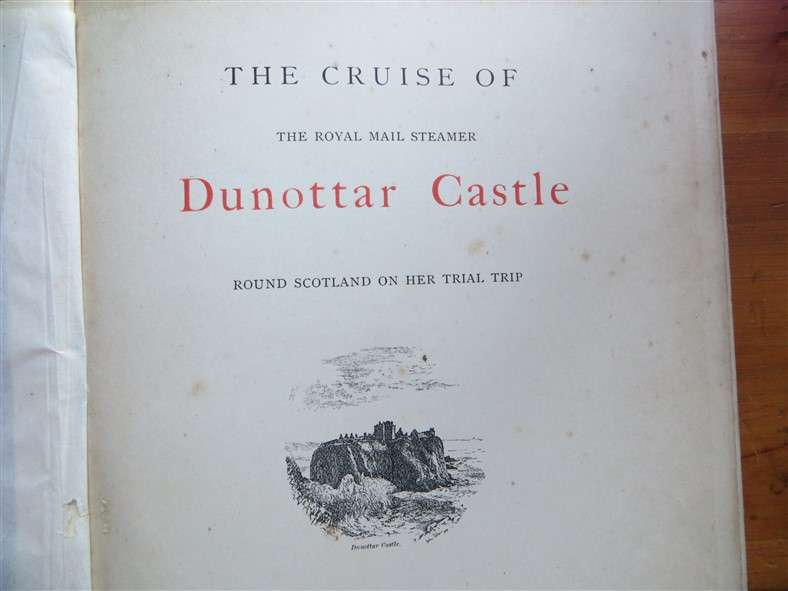 1891 - The Cruise of the Dunottar Castle - The Royal Mail Steamer