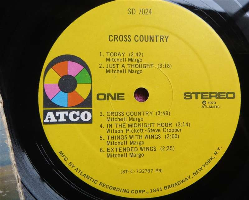 Cross Country Vintage Vinyl LP - VG