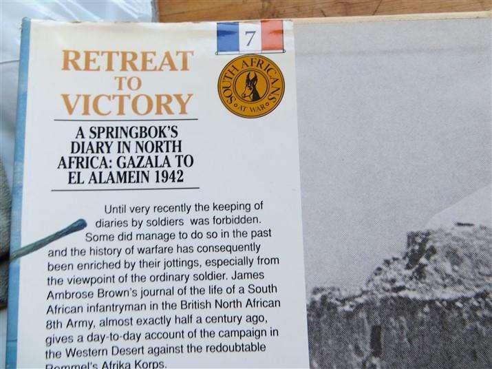 Retreat to Victory - South Africans at Wat #7 - Hardcover - James Ambrose Brown
