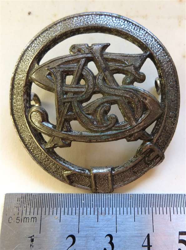Vintage SAR / SAS Railways Badge +-45mm