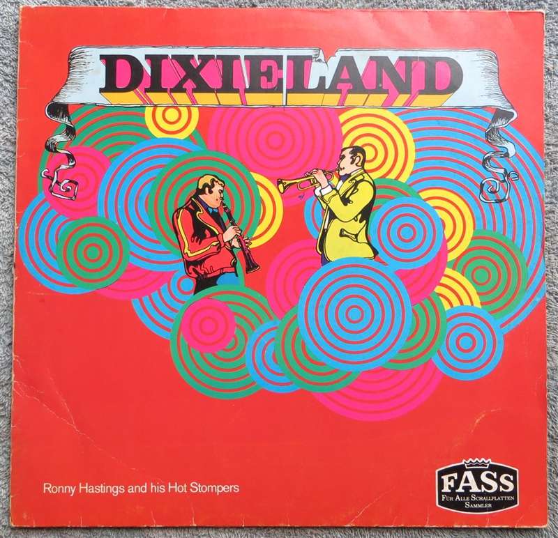 Dixieland - Ronny Hastings and is Hot Stompers - Vintage Vinyl LP - VG