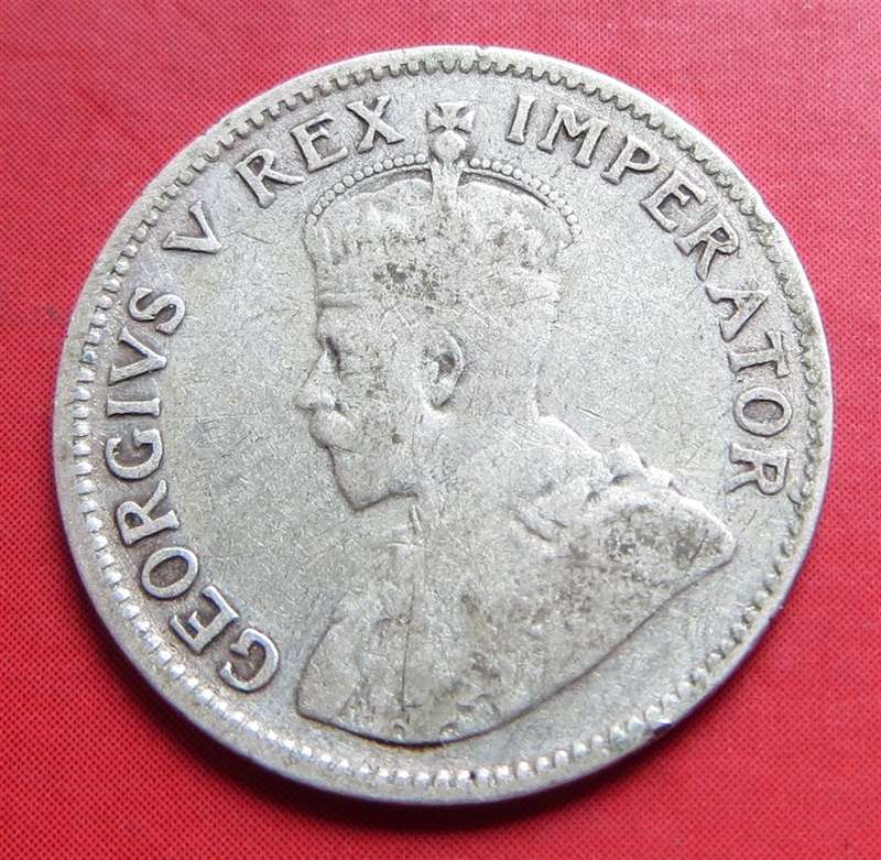 1926 SA Union Tiekie 3d Silver