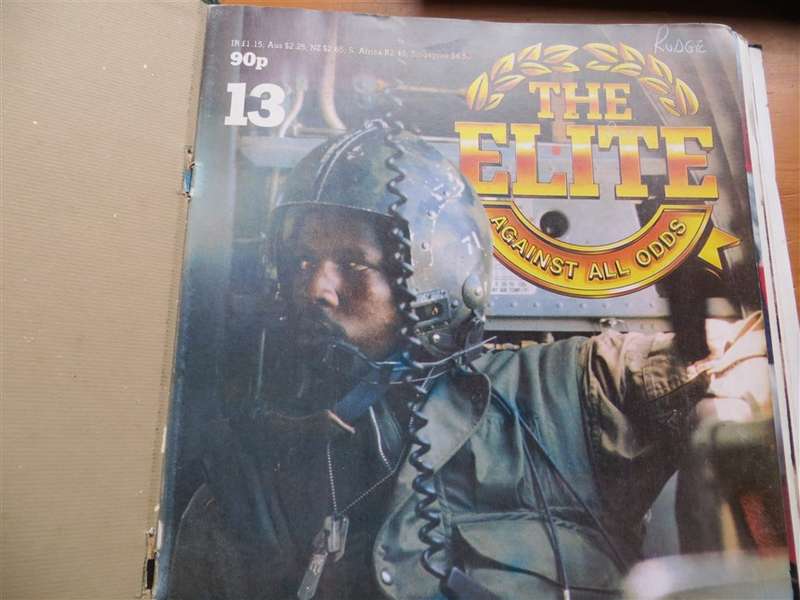 The Elite Fighting forces Binder with Magazines No.13 to 24