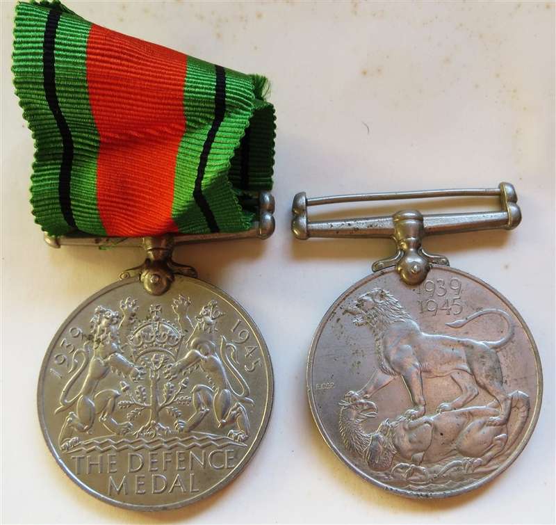 WW2 Medal Group - #36288 P.A Eveleigh
