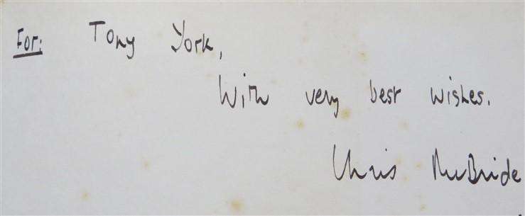 Liontide - Christopher McBride - Signed twice by Author (1990)