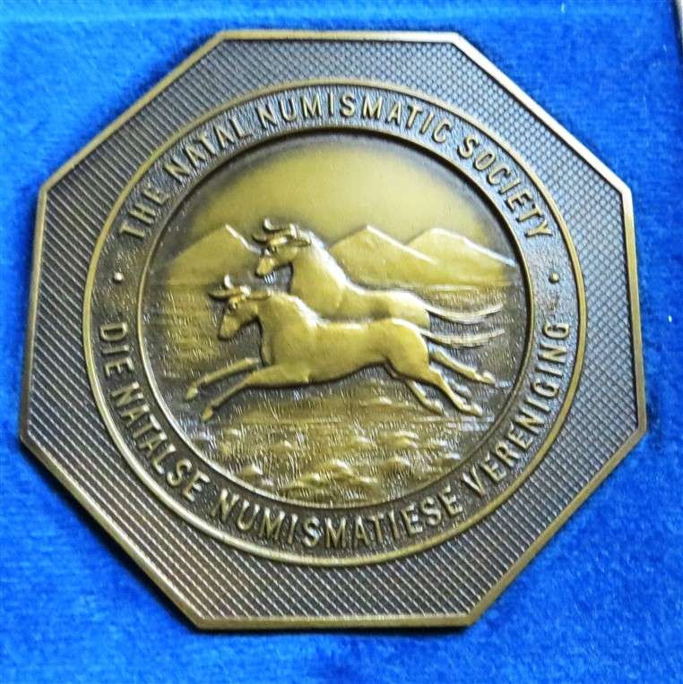 1976 SA Numismatic Convention - Durban - Large Scarce Medallion in Box