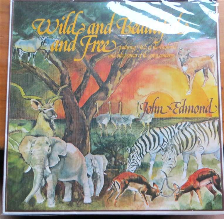 John Edmond - Wild & Beautiful & Free -  Vintage Vinyl - VG