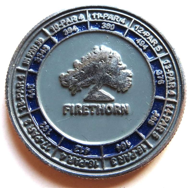 Randpark Golf Course Hole info Medallion
