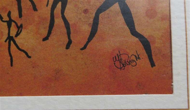 J.H Wright African Collection - Pair of Mounted Prints - 1 Bid