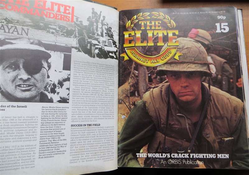 The Elite Fighting forces Binder with Magazines No.13 to 24