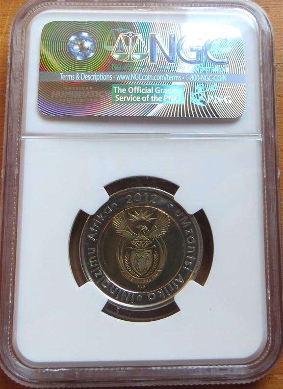 2012 Coinworld RSA R5 NGC MS67