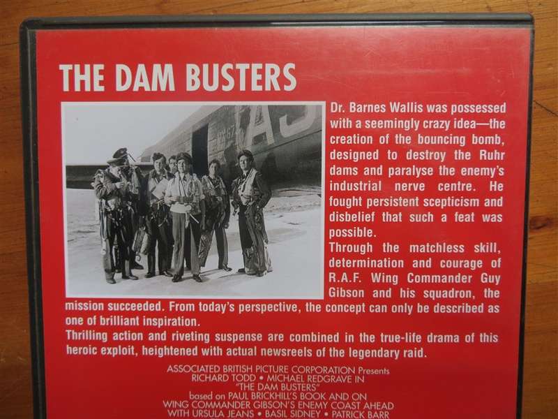 A British war DVD - The Dam Busters