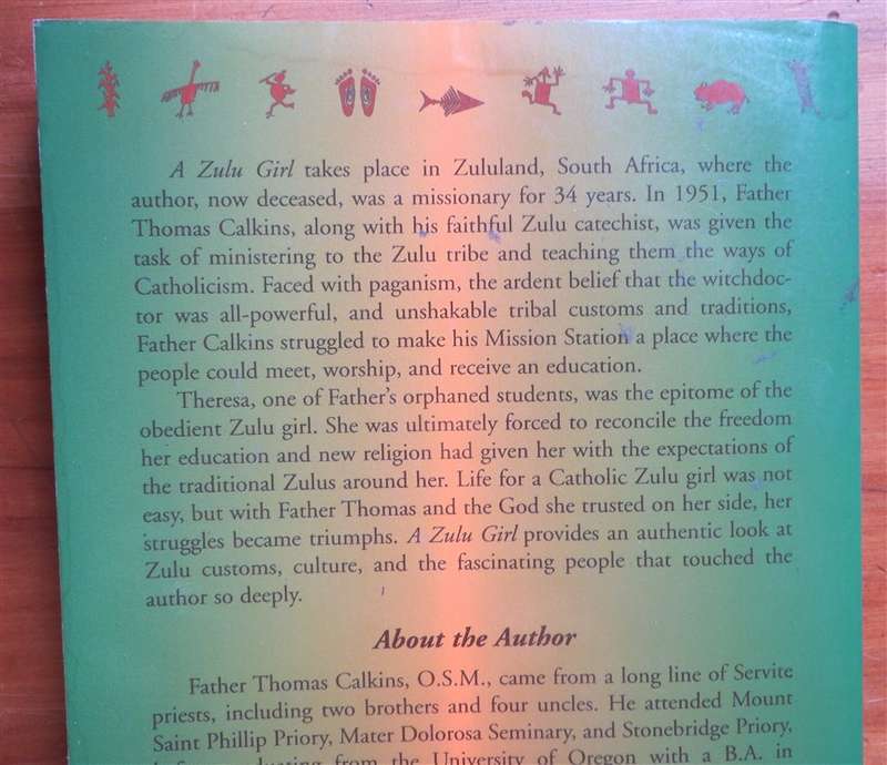 A Zulu Girl - Fr. Thomas M. Calkins , O.S.M