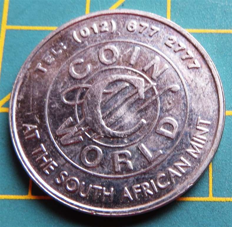 2003 SA Mint Coin World - Lion