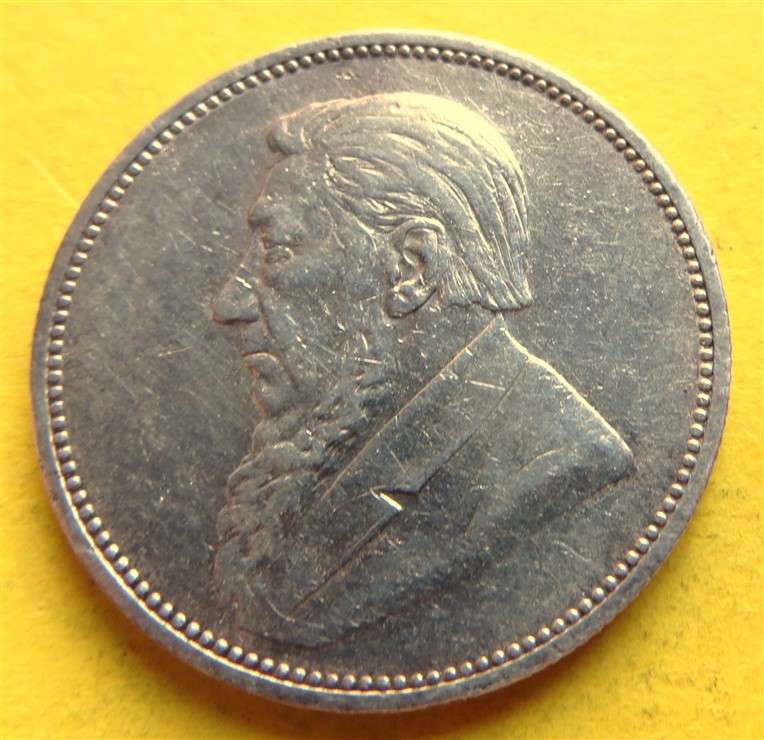 1897 ZAR 0.925 Silver 2/ Florin Coin