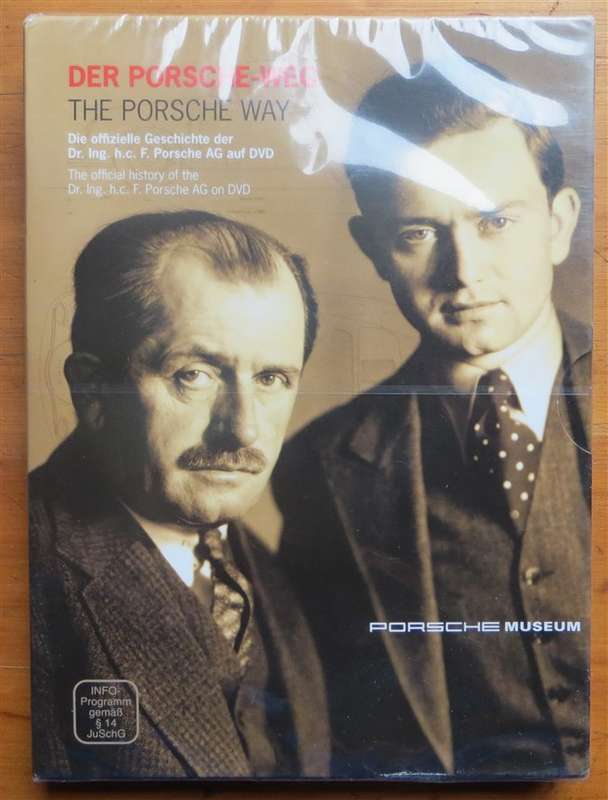 The Porsche Way DVD Documentary - sealed