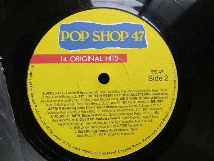 Vintage LP - Pop Shop 47