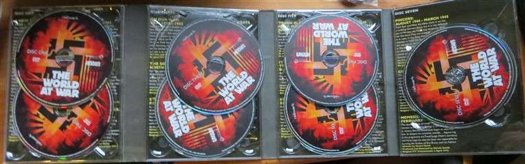 The World at War - 13 x DVD Disc Box Set - Sir Laurence Olivier