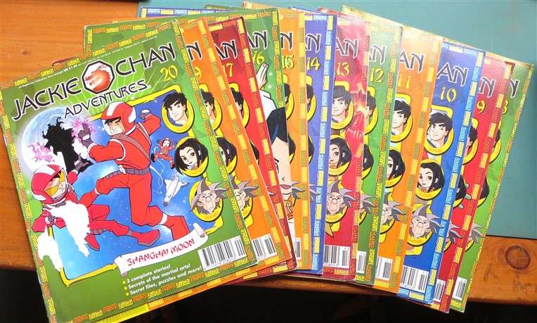 12 x Jackie Chan #8 to #20 Comic Books