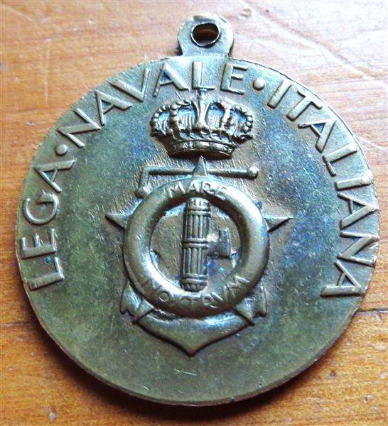 Italian Naval League Medal - Mare Nostrum Twenty Years
