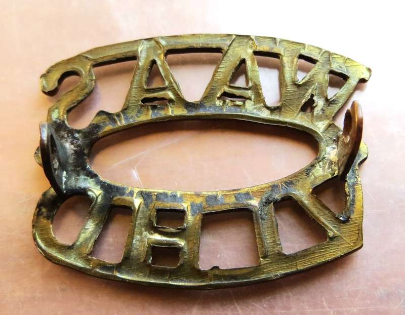 WAAS/VIHD Shoulder Title Badge
