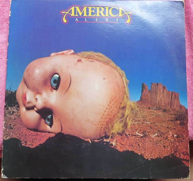 America - Alibi - Vintage Vinyl LP - VG