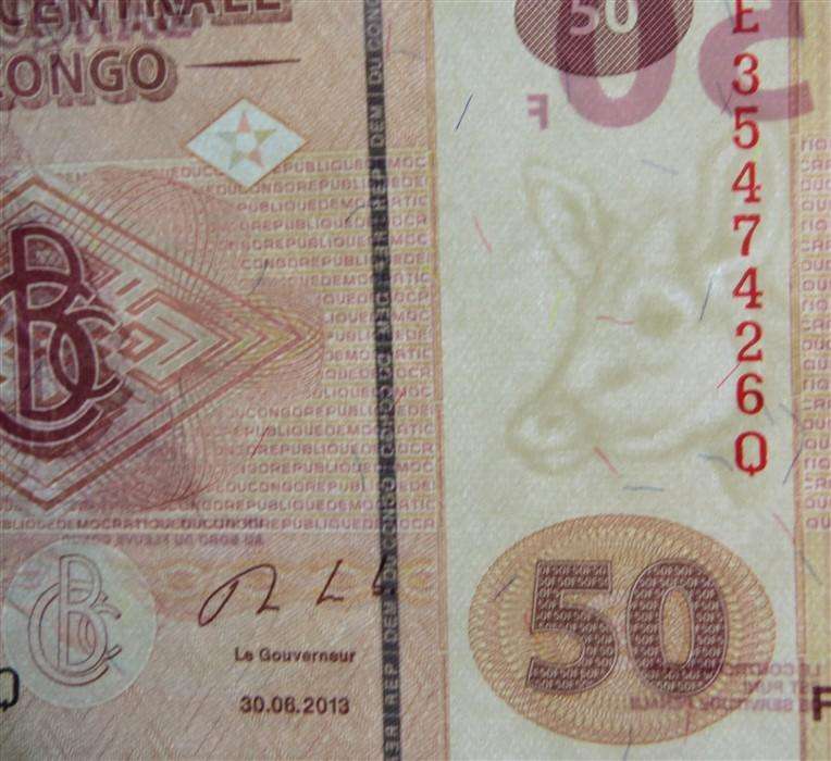 Bank Central Du Congo 50 Francs + 100 Francs Notes