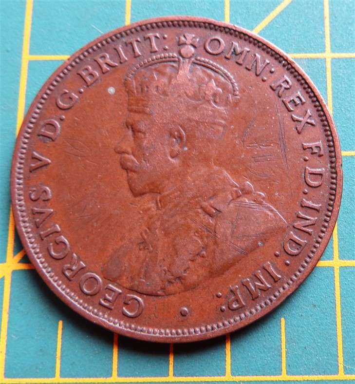 1916 Australia Penny 1d