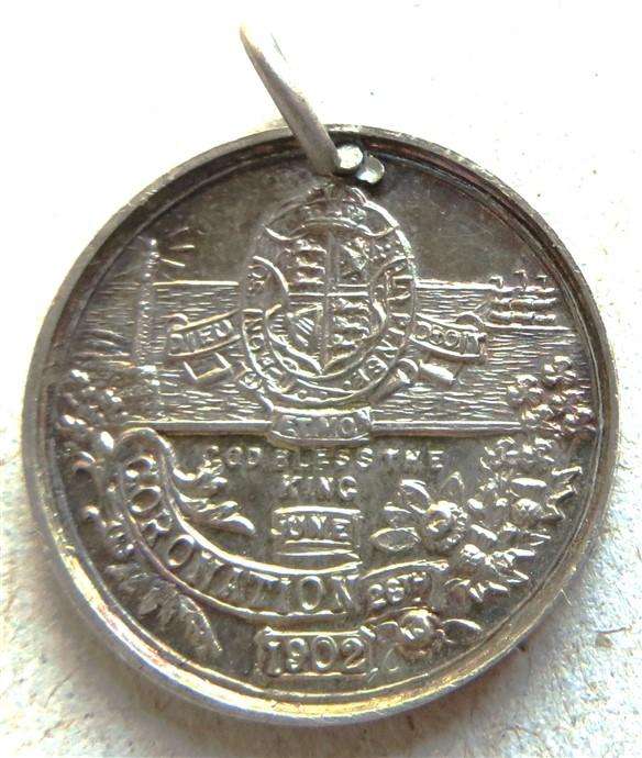 1902 Silver Natal Coronation of King Edward VII Medal
