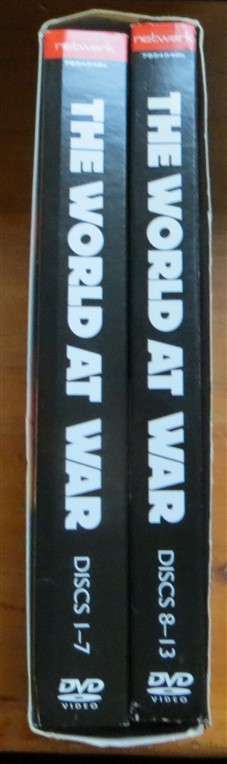 The World at War - 13 x DVD Disc Box Set - Sir Laurence Olivier