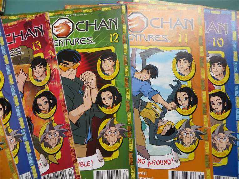12 x Jackie Chan #8 to #20 Comic Books