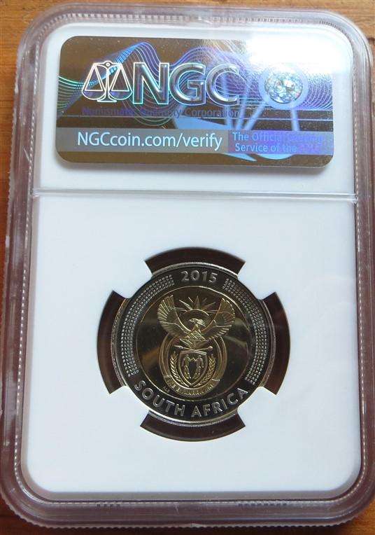 2015 Griqua Town RSA R5 NGC PF67UC