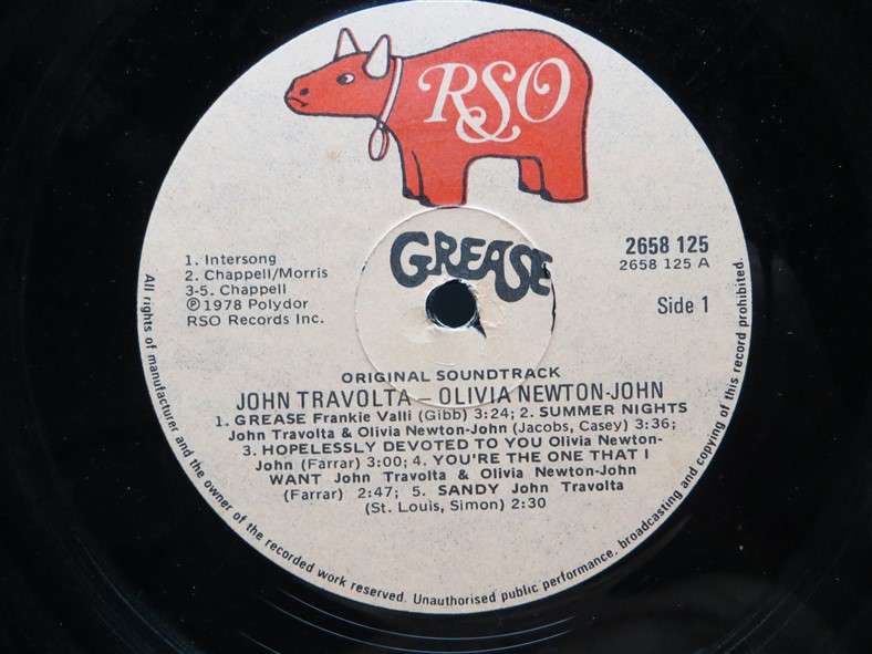 Grease -  2 x Vintage LP - VG