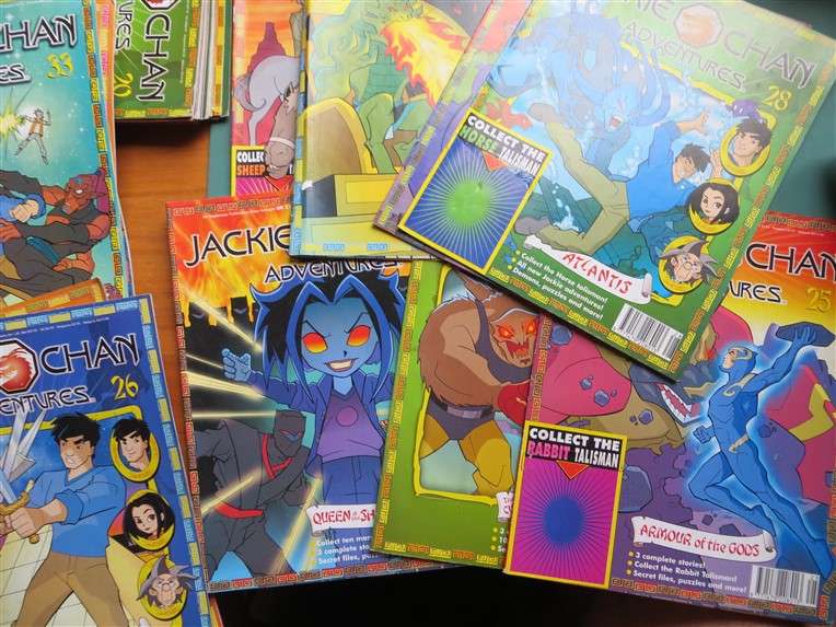 9 x Jackie Chan #22 to #30 Comic Books