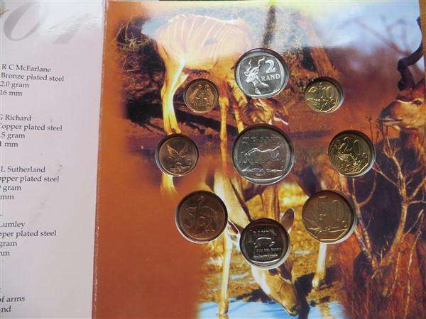 2001 Uncirculated SA Mint Baby Set