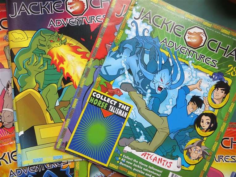 9 x Jackie Chan #22 to #30 Comic Books
