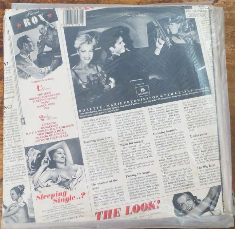 Roxette Vintage Vinyl LP - VG