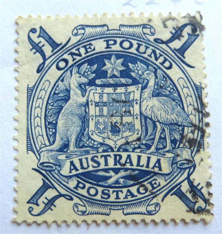 Australia High Values Pound / 10 Shillings / 5 Shillings Lot - 1 bid