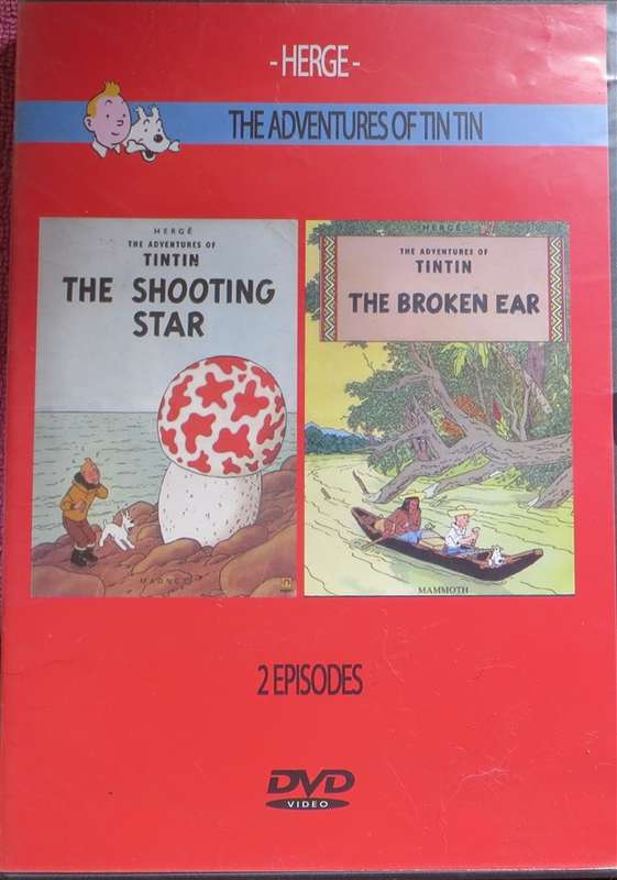 5 x Adventures of Tintin DVD's  10 x Books/Stories - 1 Bid for All