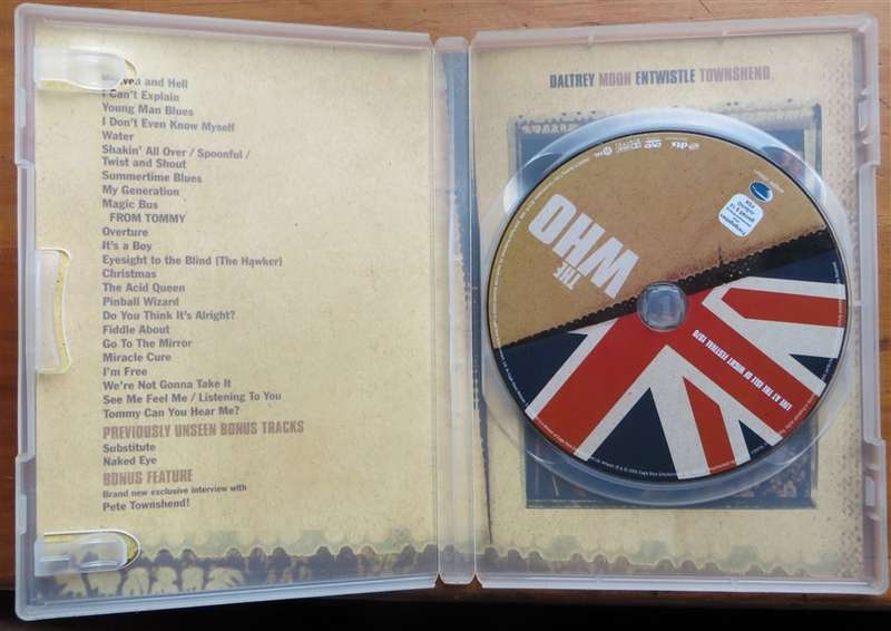 The Who - Live at the isle of White festival 1970 - Special DVD